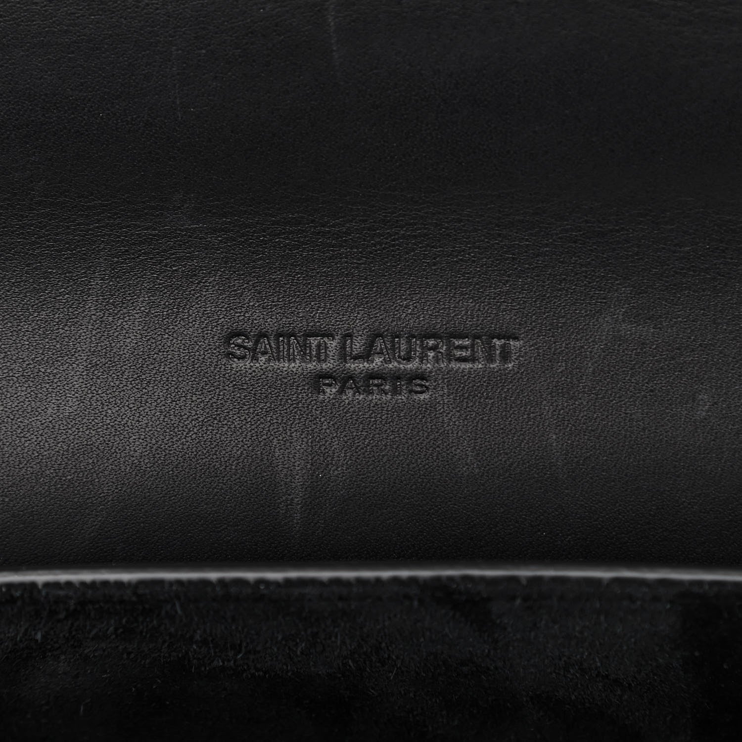 Saint Laurent Pony Hair Calfskin Leopard Print Monogram Medium Kaia Satchel Black 6 of 10