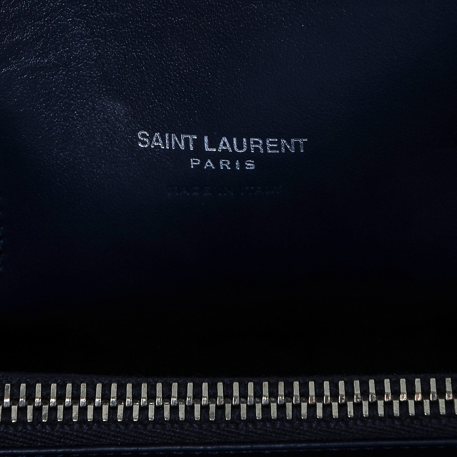 Saint Laurent Grained Calfskin Baby Sac De Jour Marine 6 of 6