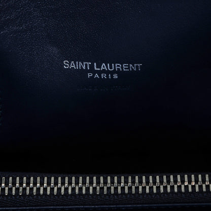 Saint Laurent Grained Calfskin Baby Sac De Jour Marine 6 of 6
