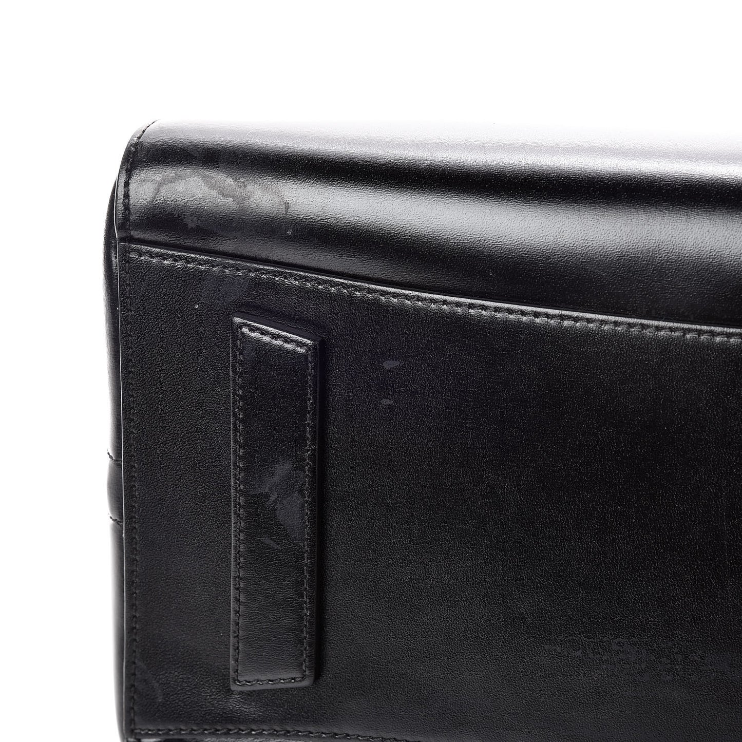 Shiny Lord Calfskin Medium Antigona Black