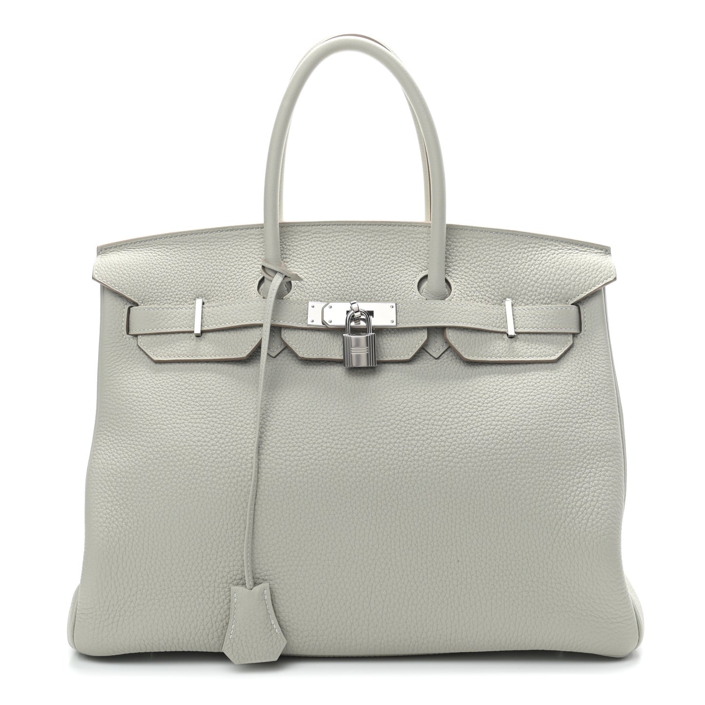 Togo Birkin 35 Gris Perle
