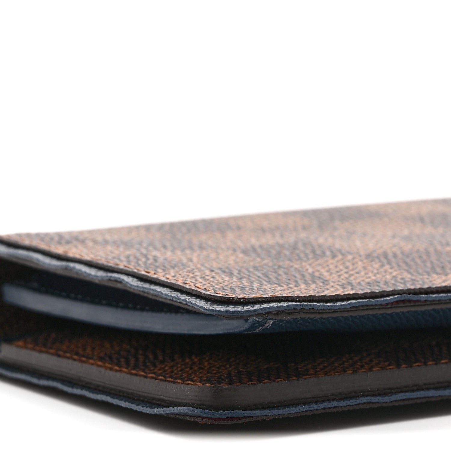 Louis Vuitton Damier Ebene Brazza Wallet Blue 12 of 12