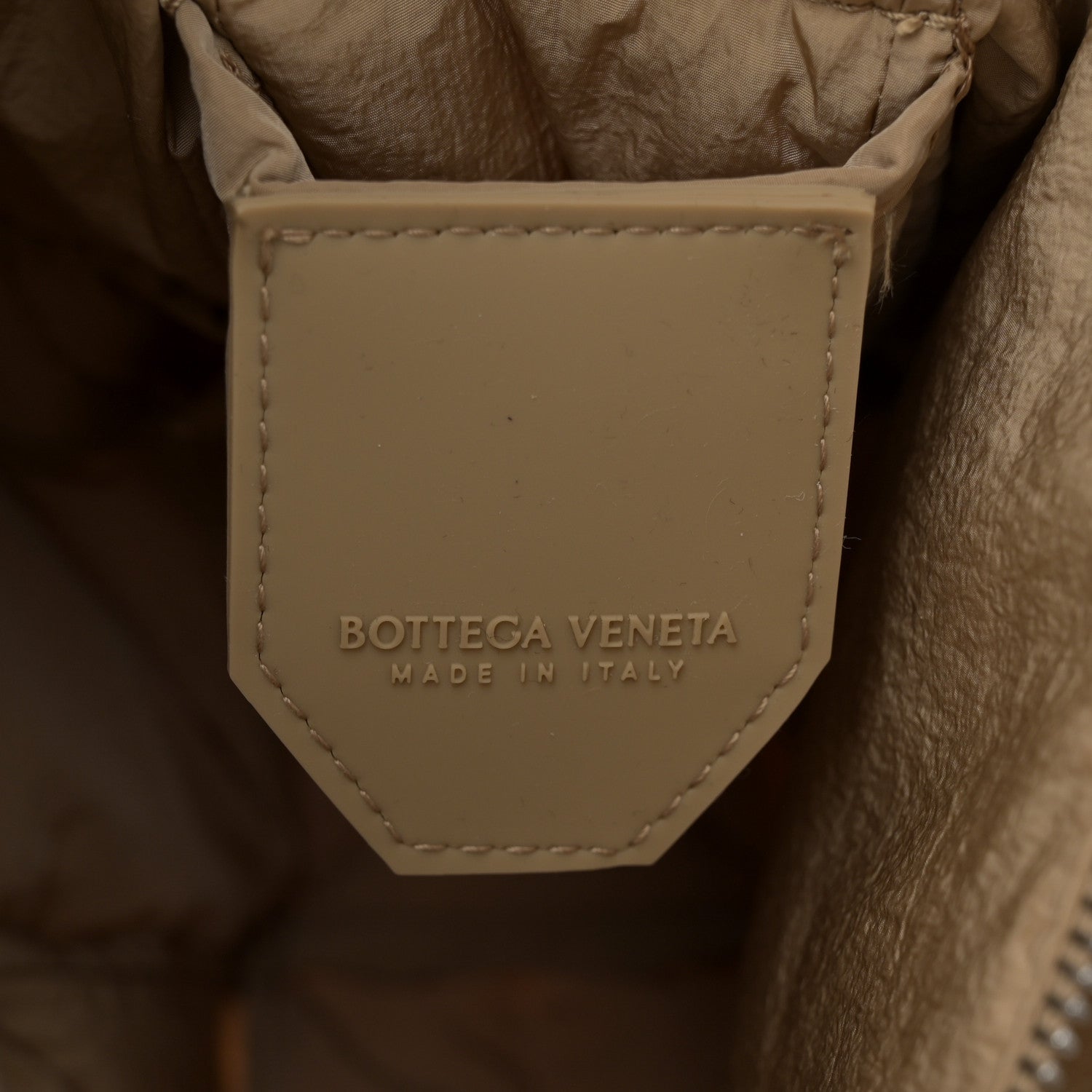 Bottega Veneta Nylon Intrecciato Padded Tech Maxi Cassette Bag Sesame 6 of 10