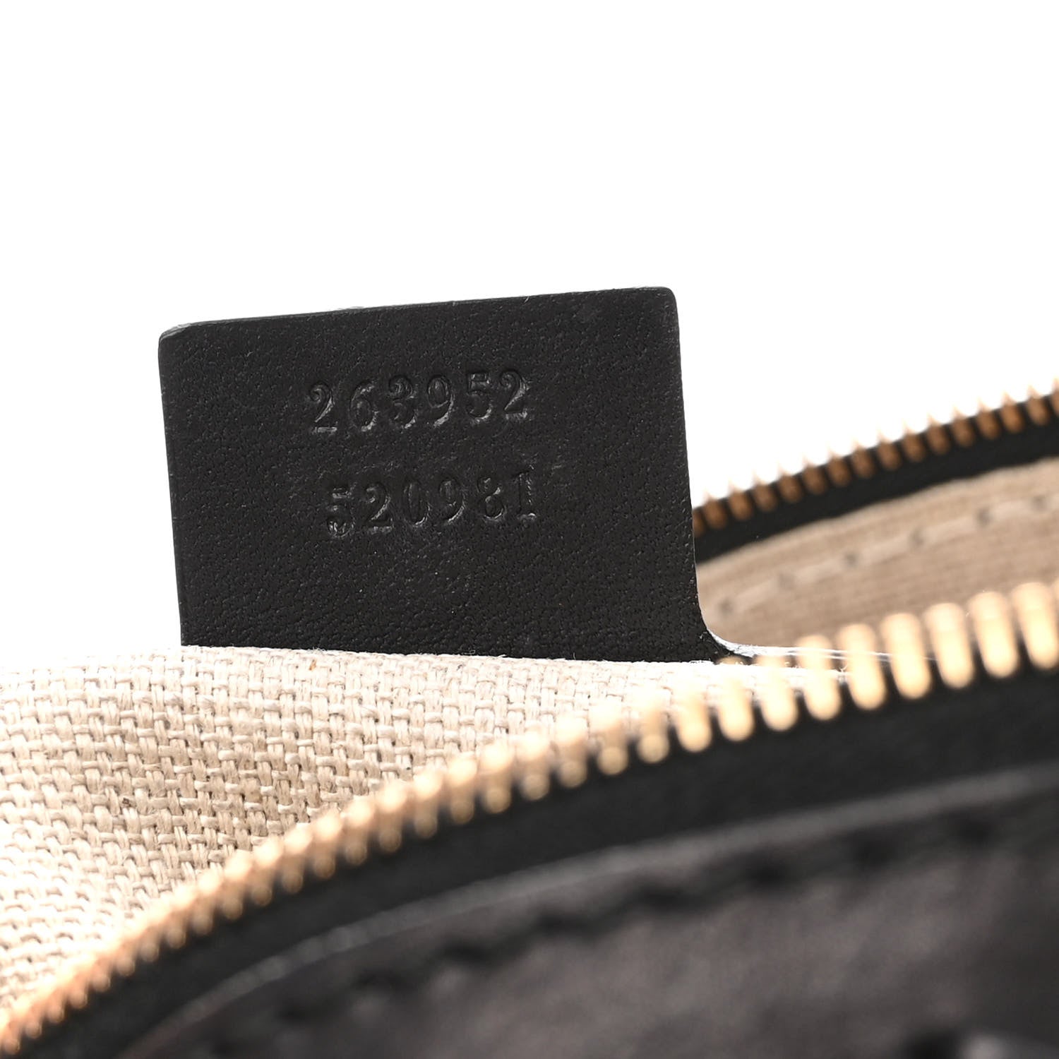 Gucci Calfskin Handmade Medium Shoulder Bag Black 7 of 9