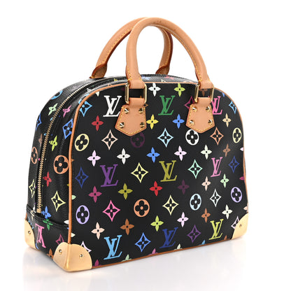 Louis Vuitton Monogram Multicolor Trouville Black 3 of 11