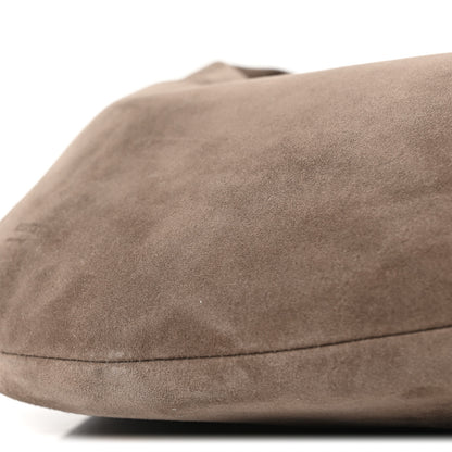 Khaite Suede Calfskin Medium Olivia Hobo Toffee 10 of 10