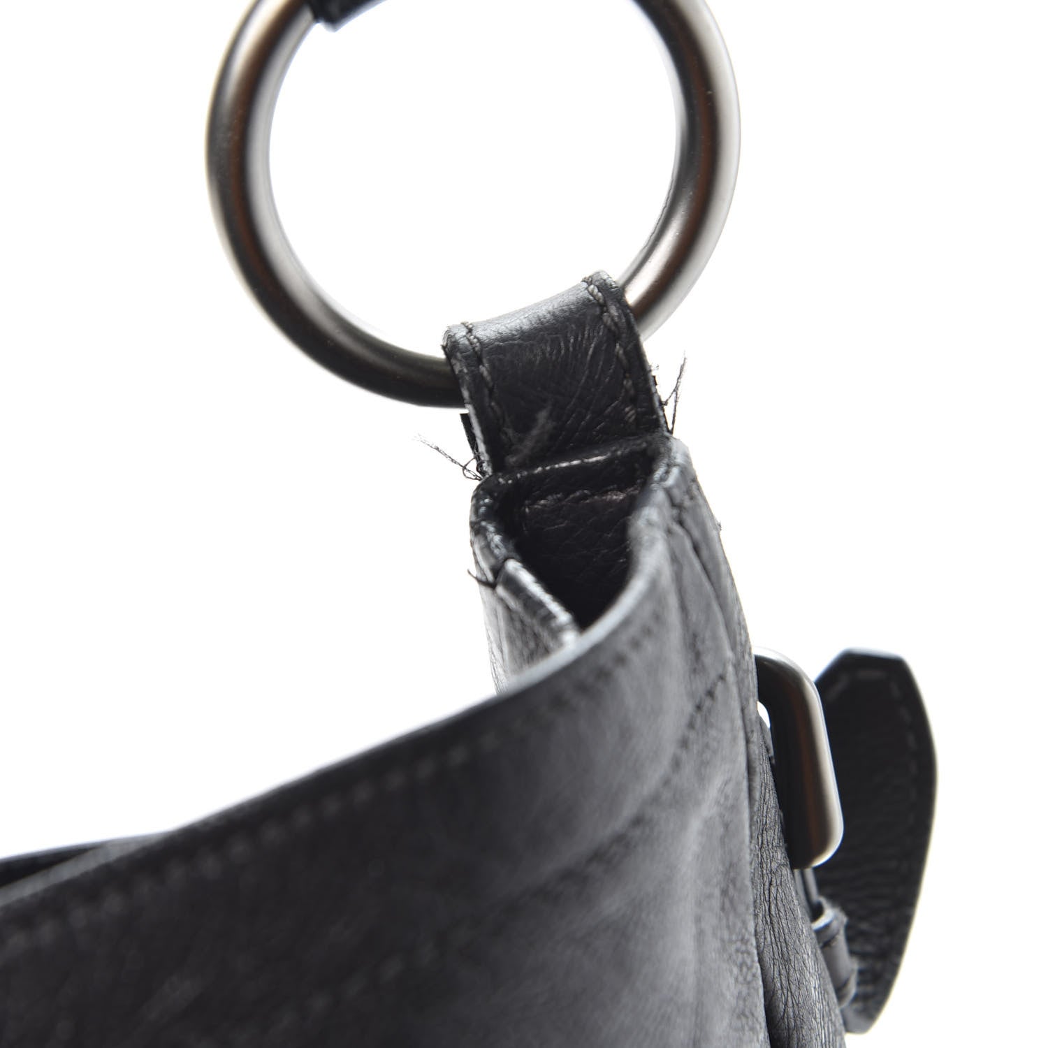Prada Soft Calf Hobo Black 11 of 13