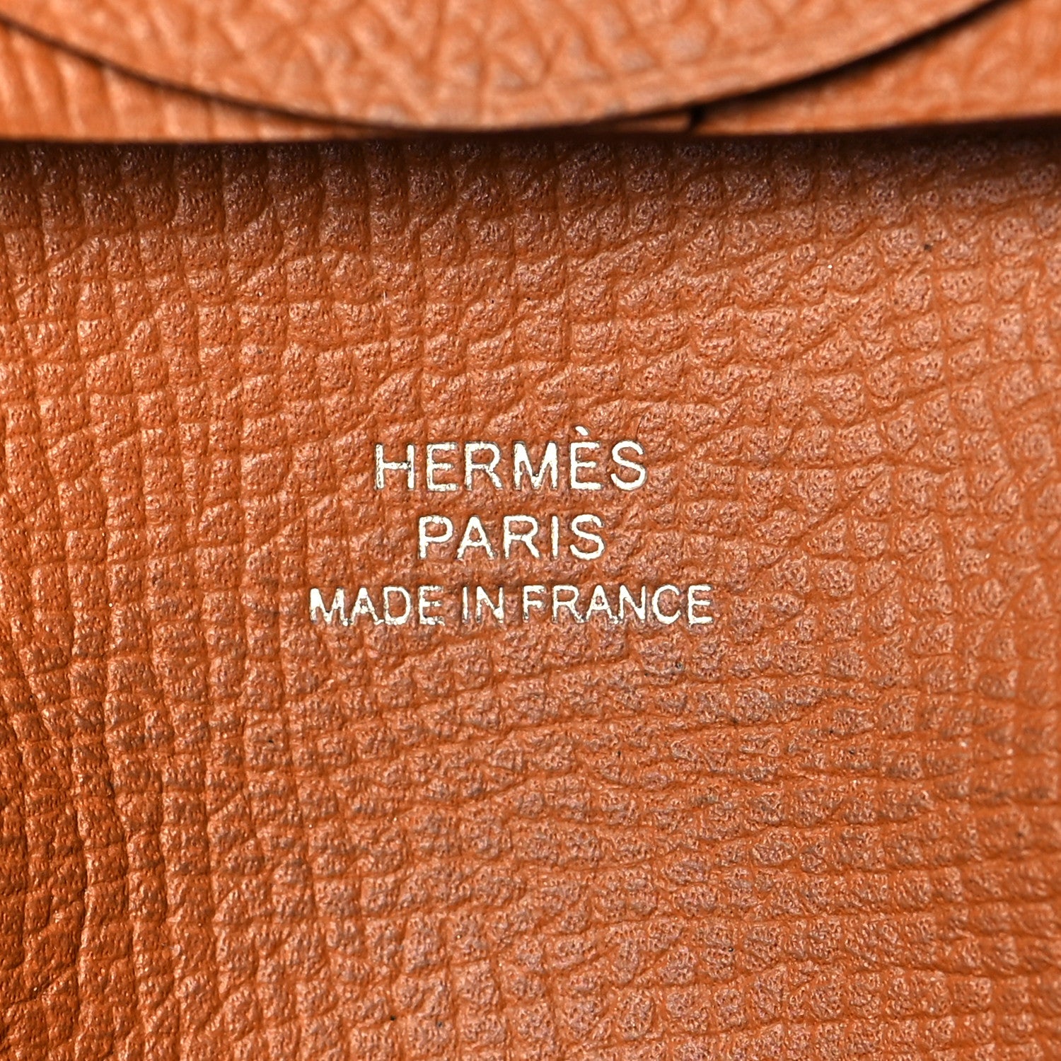 Hermes Epsom Bastia Coin Purse Gold 6 of 8