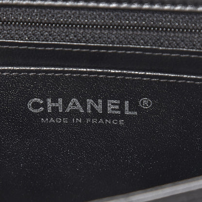 Chanel Lambskin Quilted Mini Rectangular Flap Black 6 of 7