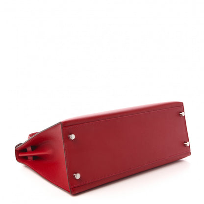 Hermes Epsom Kelly Sellier 32 Rouge Casaque 4 of 11