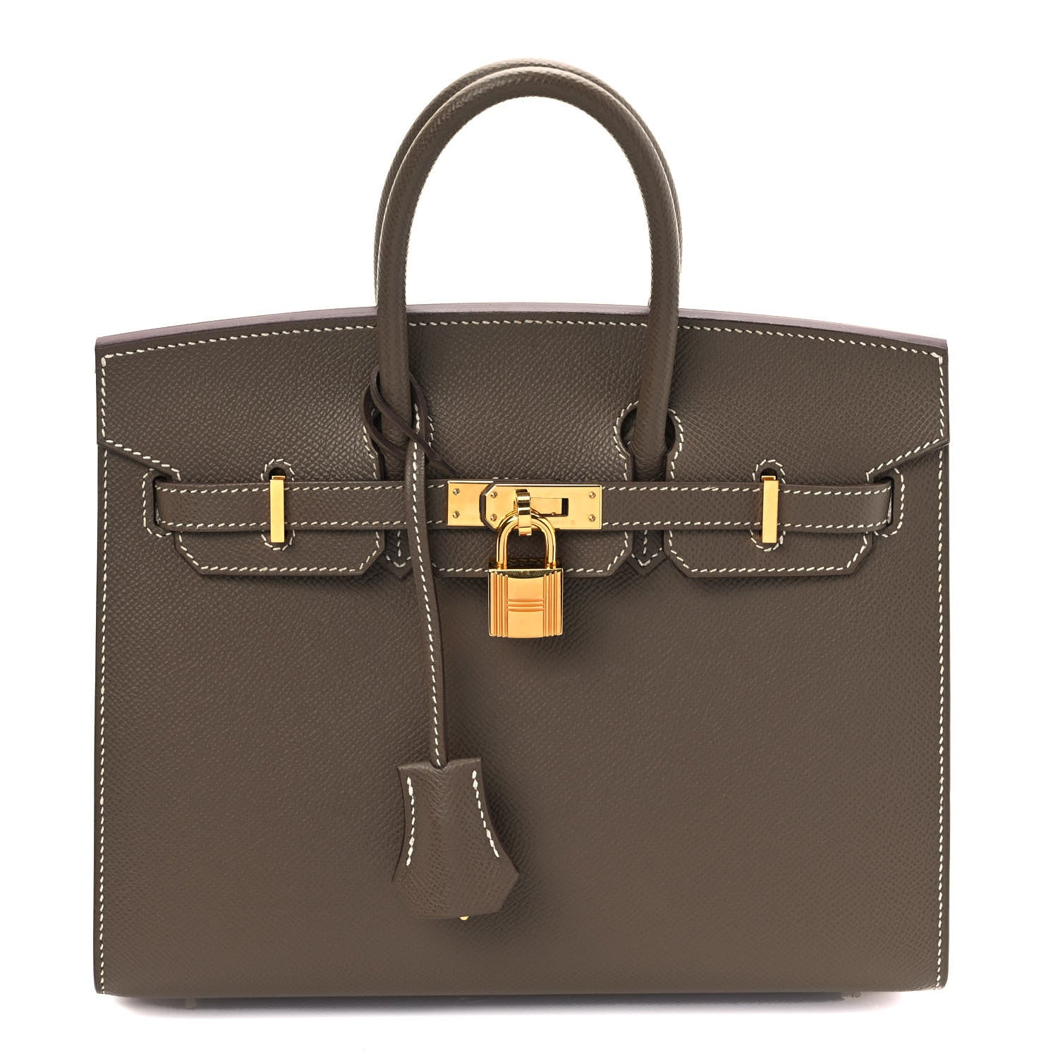 Hermes Epsom Birkin Sellier 25 Etoupe 1 of 8