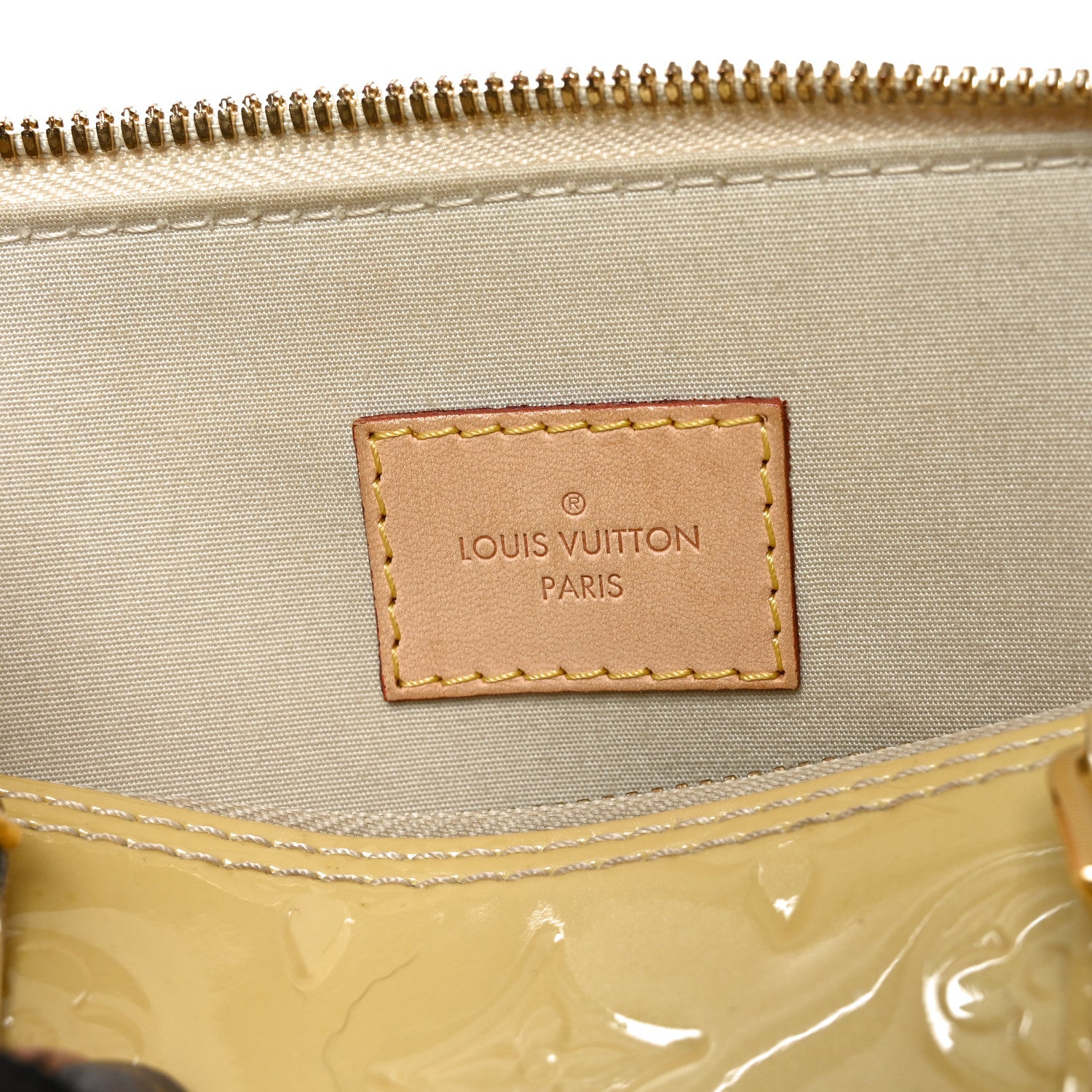Louis Vuitton Vernis Alma PM Blanc Corail 6 of 9