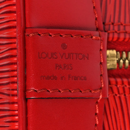 Louis Vuitton Epi Alma PM Castillan Red 6 of 13