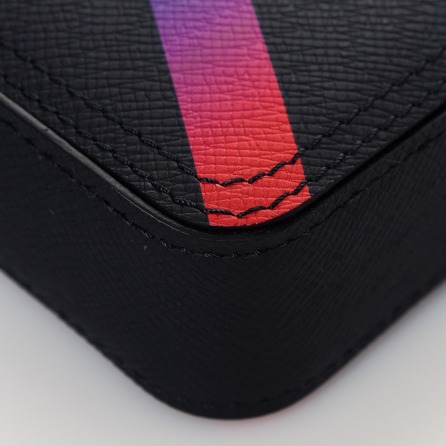 Louis Vuitton Taiga Rainbow Danube Messenger Black 11 of 12