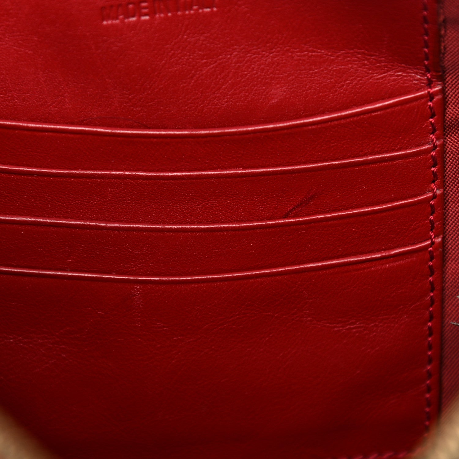 Burberry Horseferry Check Crossbody Clutch Bag Parade Red 10 of 12