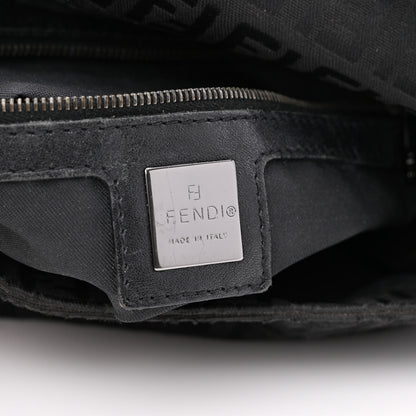 Fendi Zucchino Mama Baguette Black 6 of 19