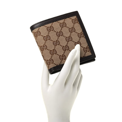 Gucci Monogram Bi-Fold Wallet Dark Brown 2 of 8