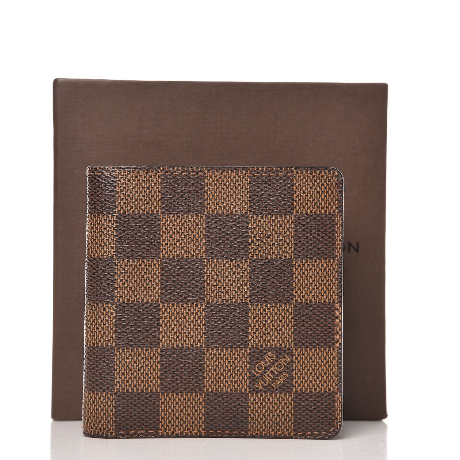 Louis Vuitton Damier Ebene Billfold Wallet 6 Credit Card Slots 18 of 18