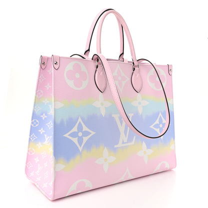 Louis Vuitton Monogram Escale Capri Onthego GM Pastel 3 of 11