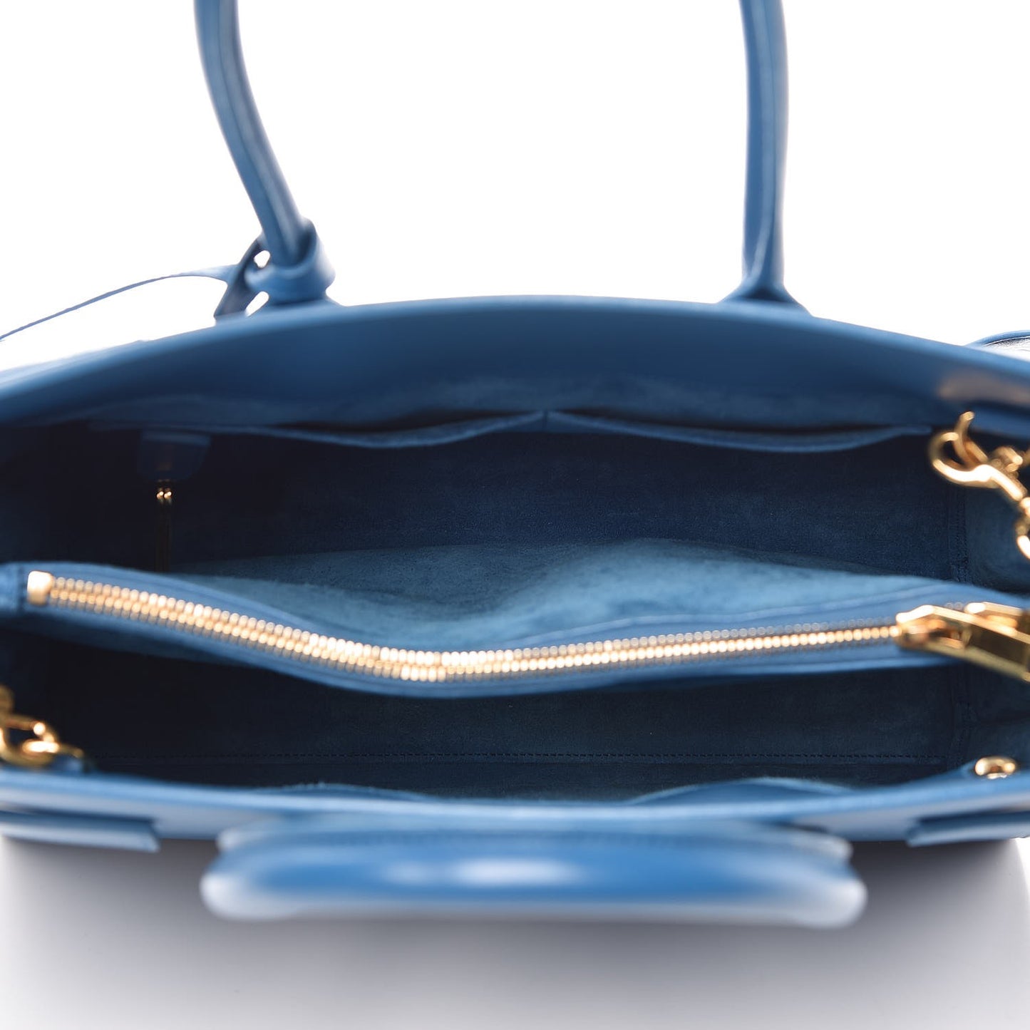 Calfskin Small Sac De Jour Indigo