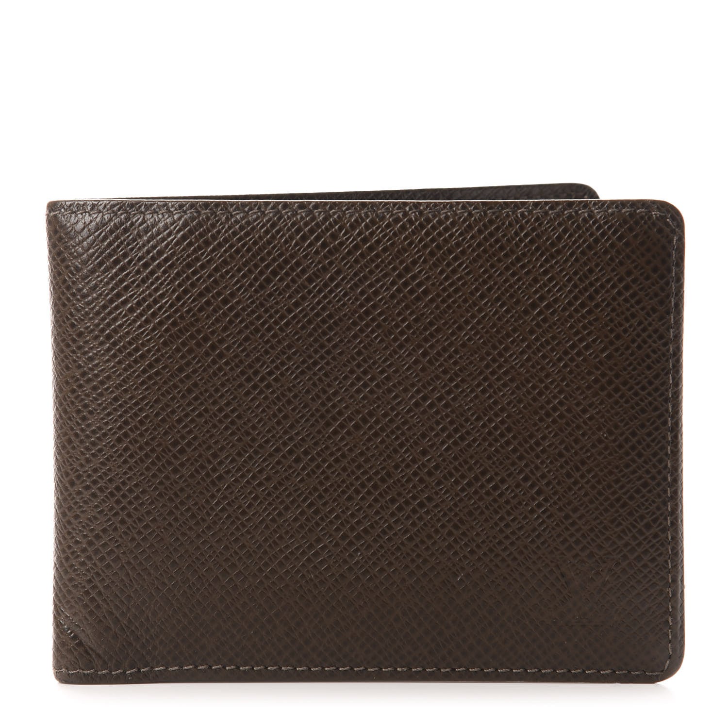 Louis Vuitton Taiga Porte-Billets 6 Card Wallet Grizzli 1 of 8