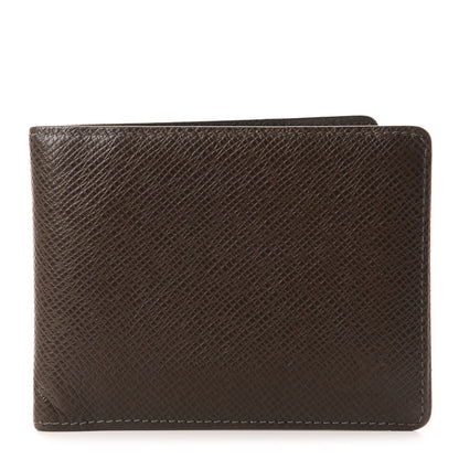 Louis Vuitton Taiga Porte-Billets 6 Card Wallet Grizzli 1 of 8