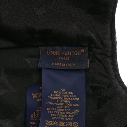 Louis Vuitton Monogram Cotton Jacquard Embroidered LV Day Cap L Black 8 of 8