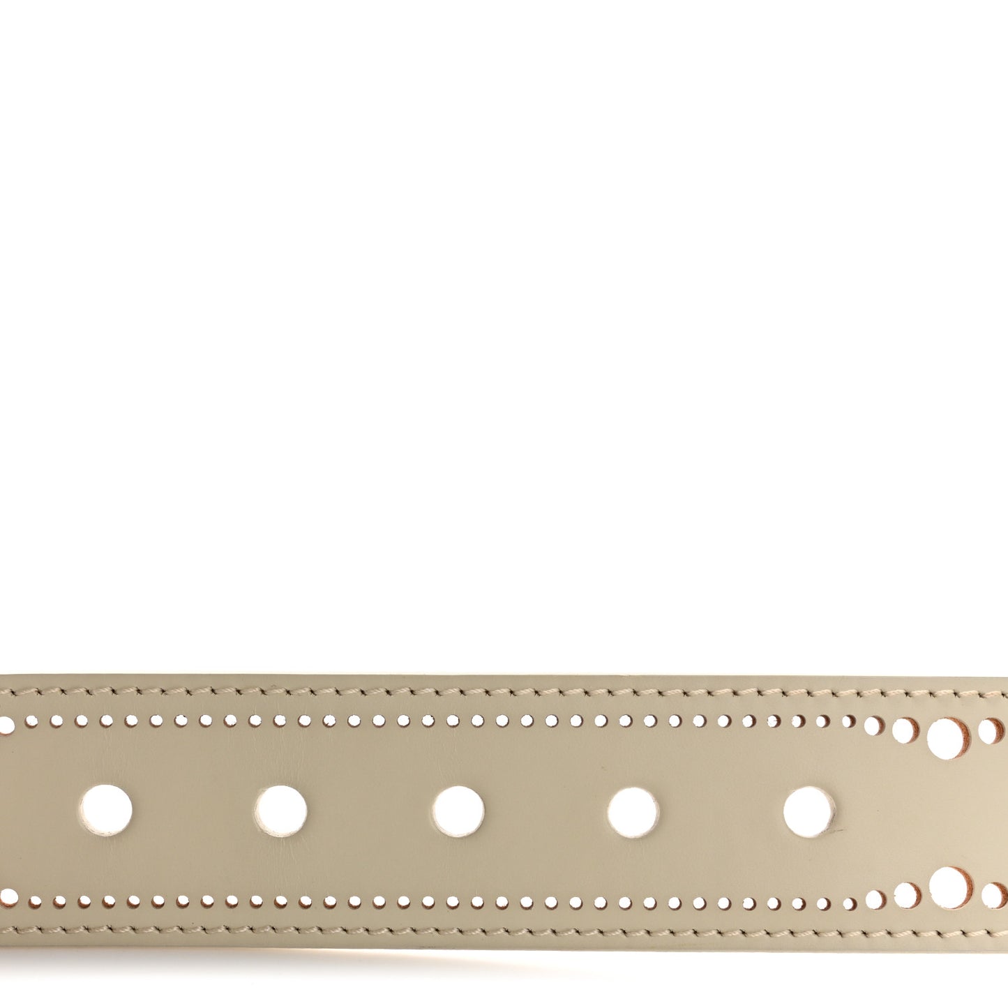 Nomade Perforation Belt 90 36 White
