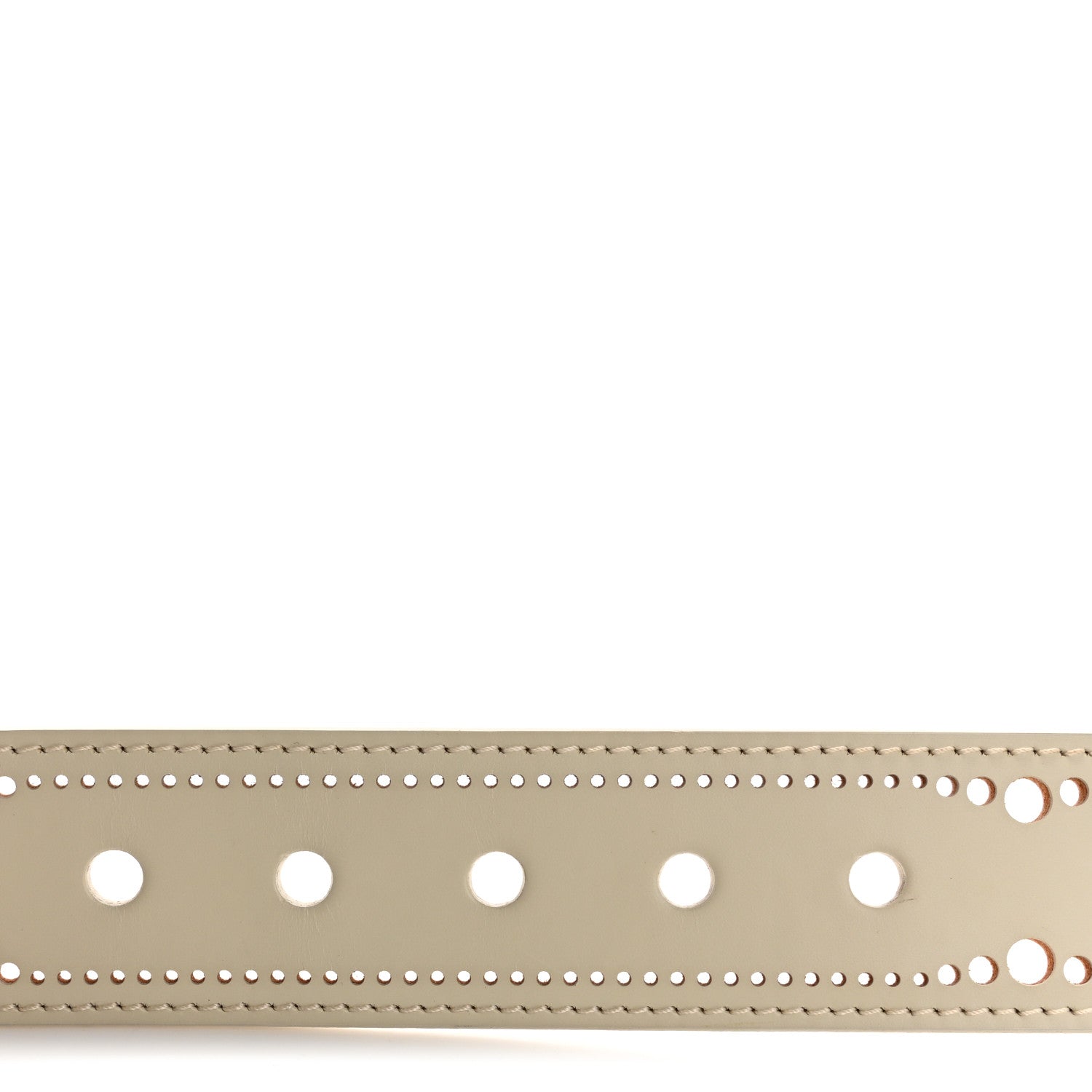 Louis Vuitton Nomade Perforation Belt 90 36 White 3 of 6