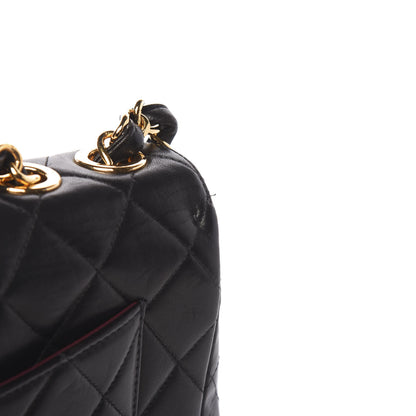 Chanel Lambskin Quilted Jumbo Single Flap Black 8 of 12