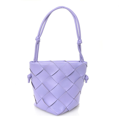 Bottega Veneta Nappa Maxi Intrecciato Clasp Bucket Bag Wisteria 1 of 9