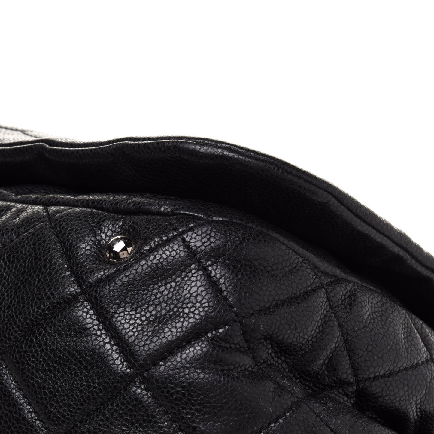 Caviar Timeless CC Accordion Flap Black