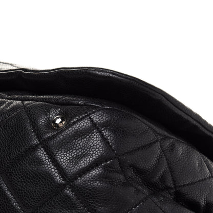 Chanel Caviar Timeless CC Accordion Flap Black 10 of 17