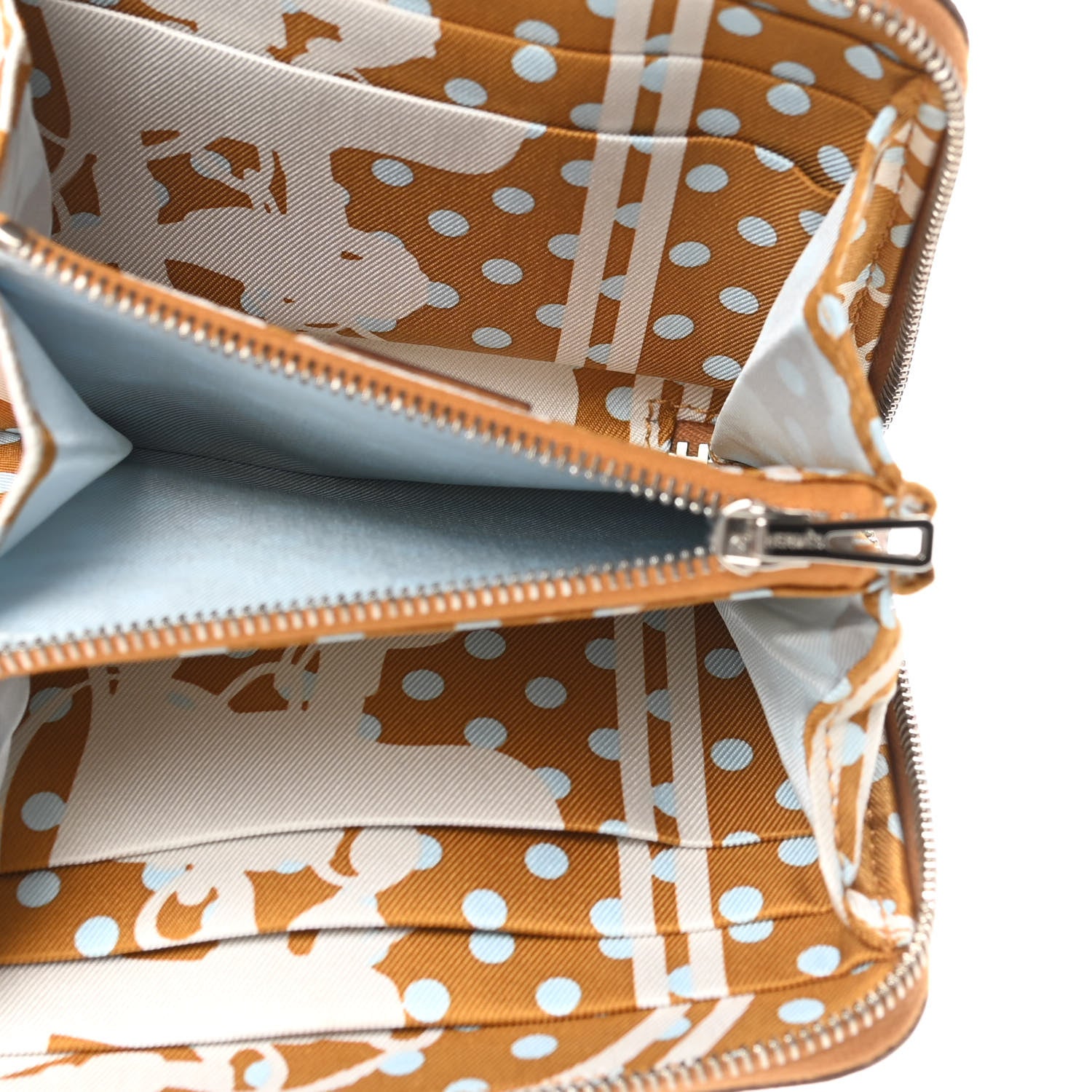 Hermes Epsom Silk'In Compact Wallet Sesame 5 of 7