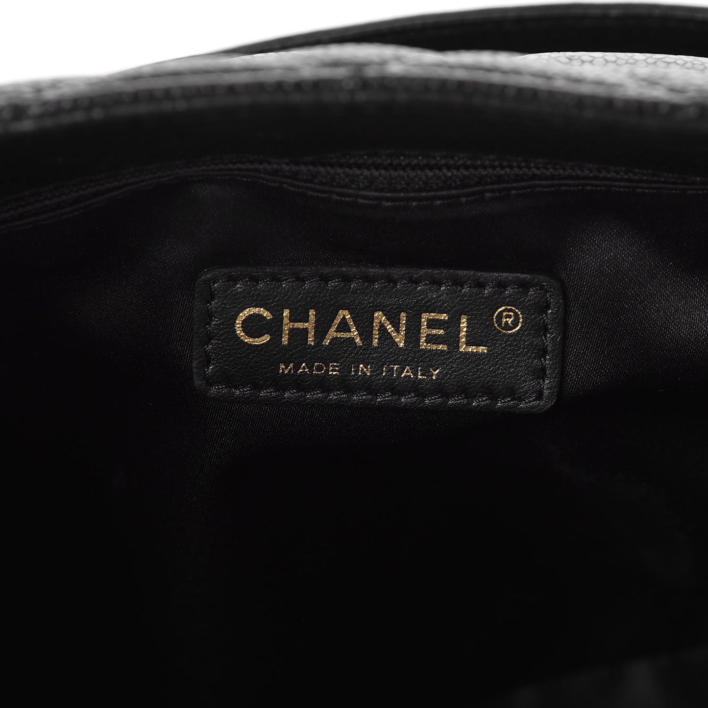 Caviar Grand Shopping Tote GST Black