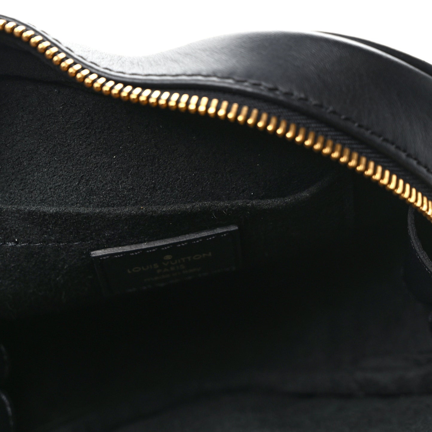 LOUIS VUITTON Calfskin New Wave Heart Bag Black