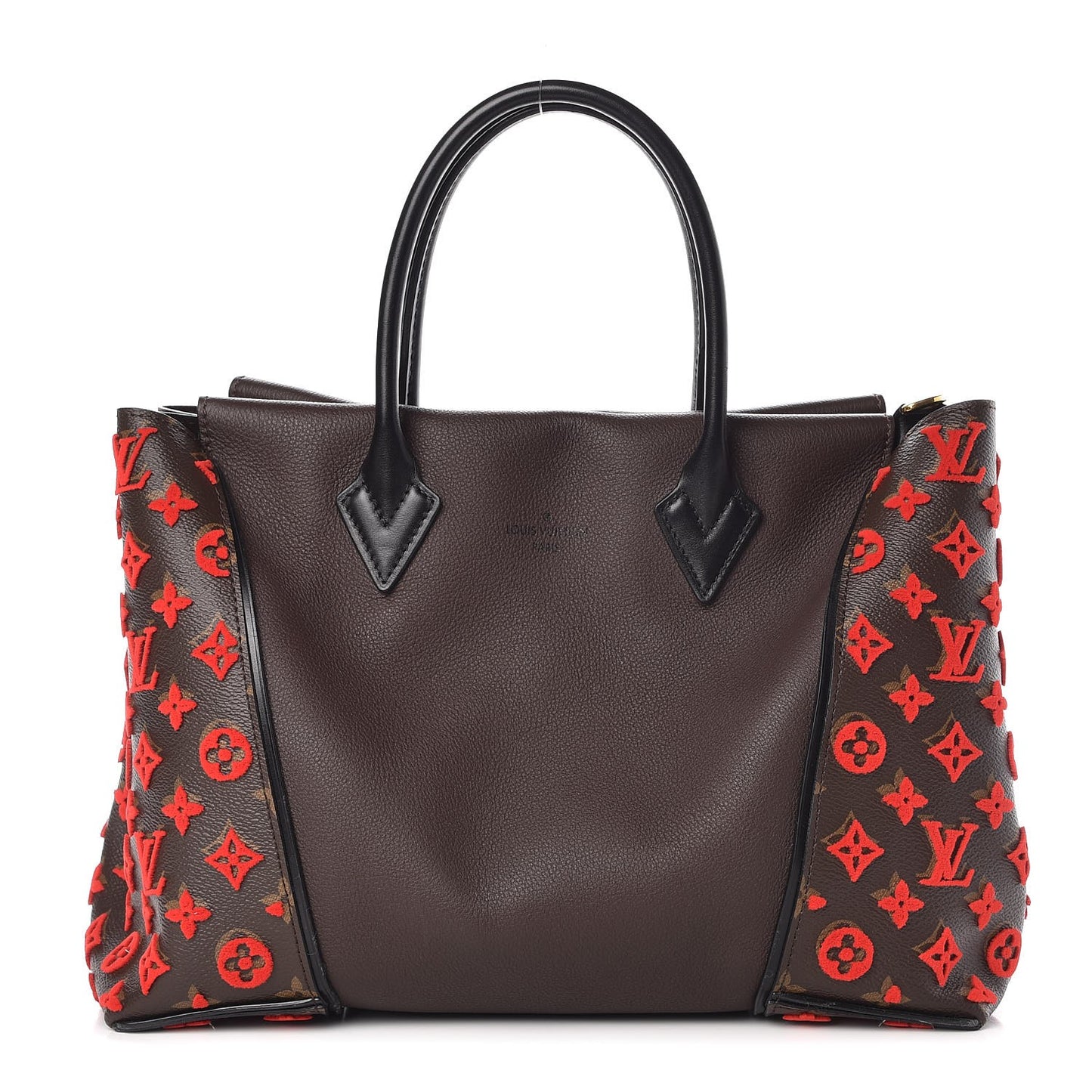 Veau Cachemire Tote W PM Chocolate