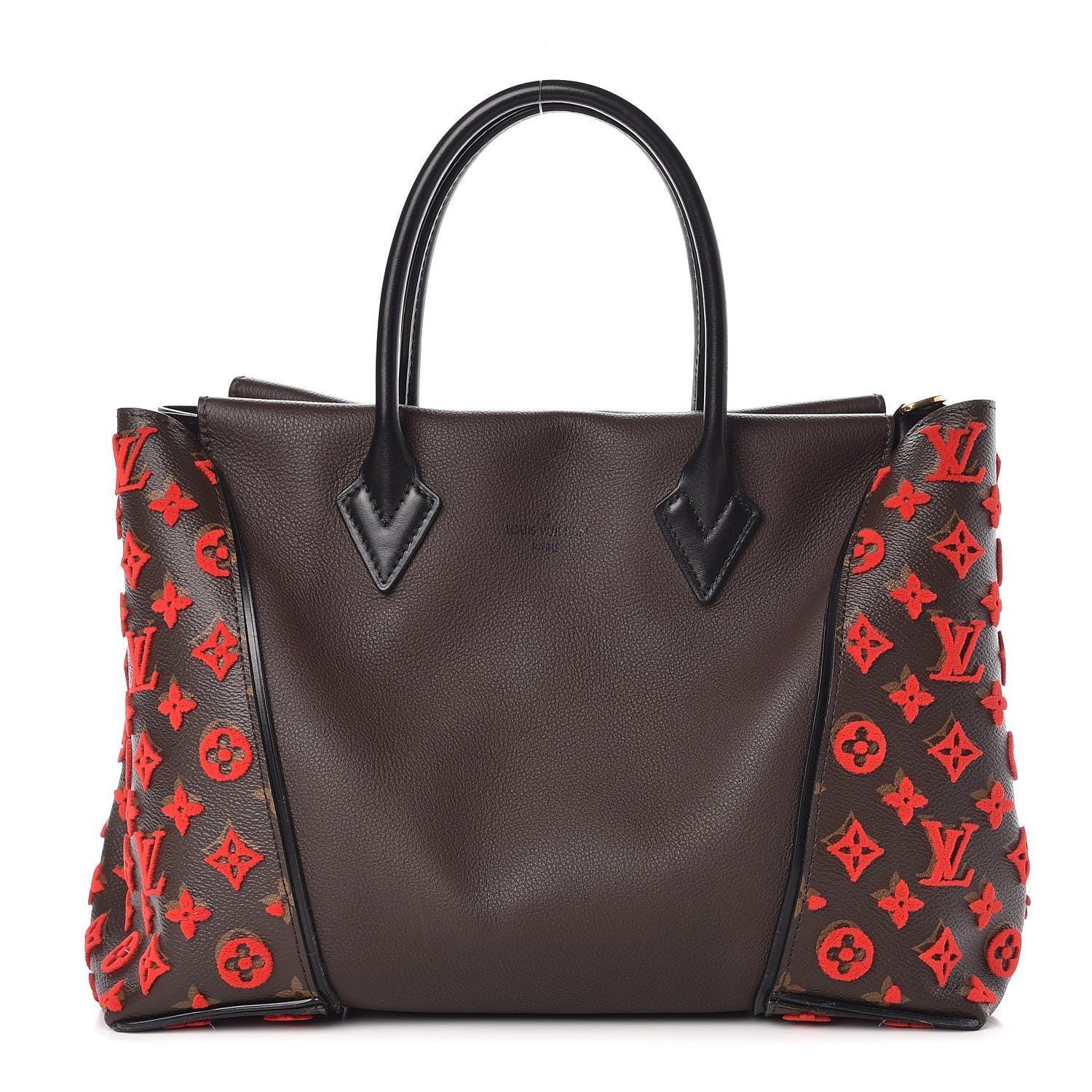 Louis Vuitton Veau Cachemire Tote W PM Chocolate 1 of 7