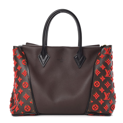 Louis Vuitton Veau Cachemire Tote W PM Chocolate 1 of 7