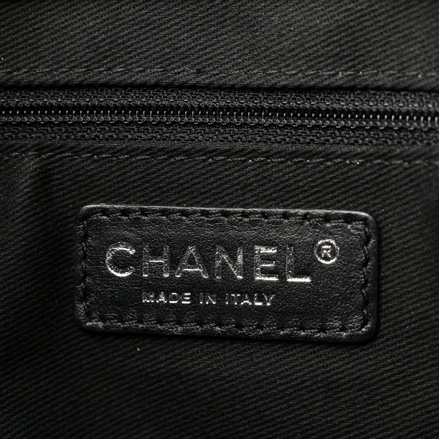 Chanel Calfskin CC Pocket Tote Black 6 of 11