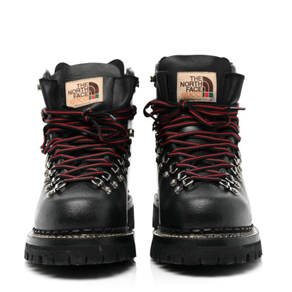 Gucci X THE NORTH FACE Calfskin Womens Hiking Ankle Boots 38 Black 2 of 8