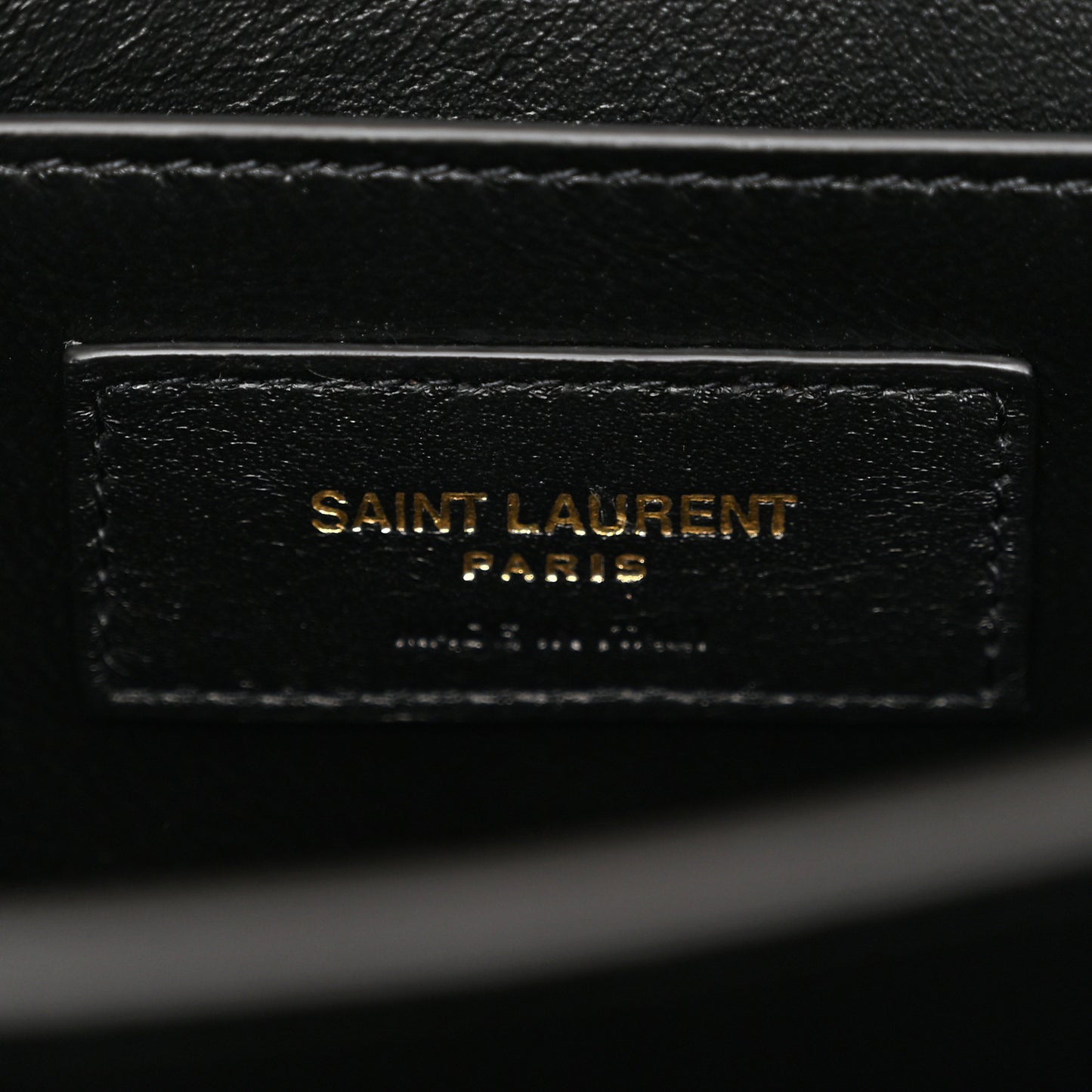 SAINT LAURENT Grain de Poudre Medium Classic Monogram Cassandra Top Handle Beige