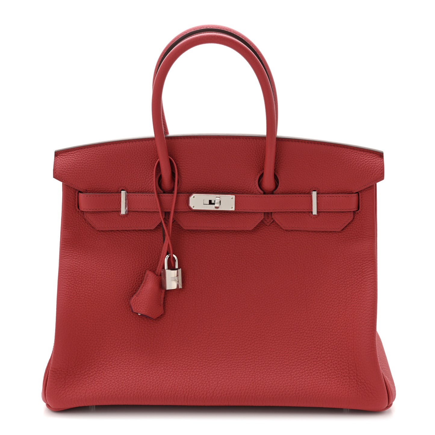Togo Horseshoe Birkin 35 Rouge Garance Anemone