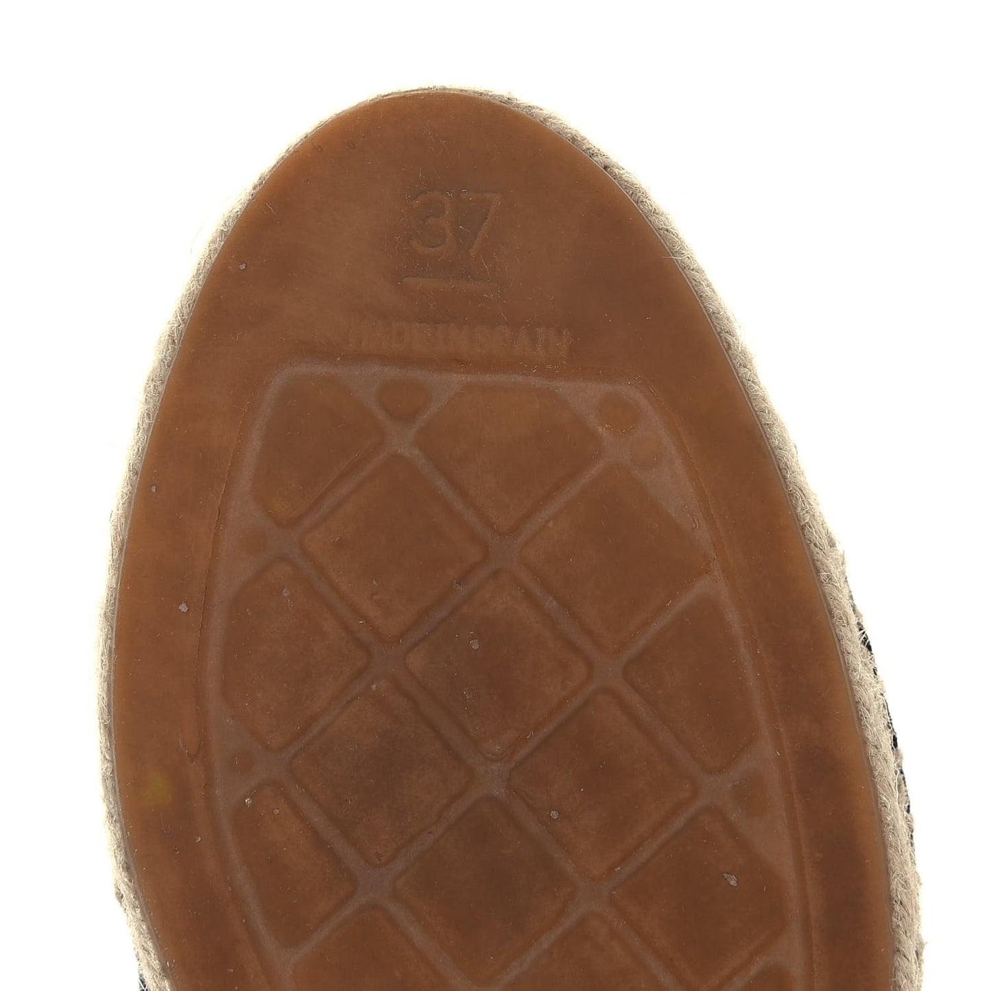 Denim Toile CC Espadrilles 37 Black