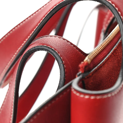 Celine Smooth Calfskin Small Tri-Fold Bag Red 11 of 12