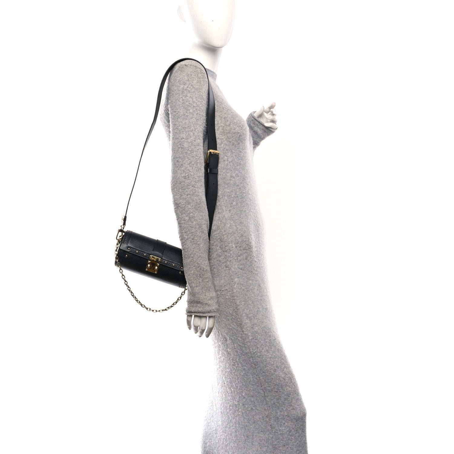 Louis Vuitton Epi Papillon Trunk Black 2 of 9