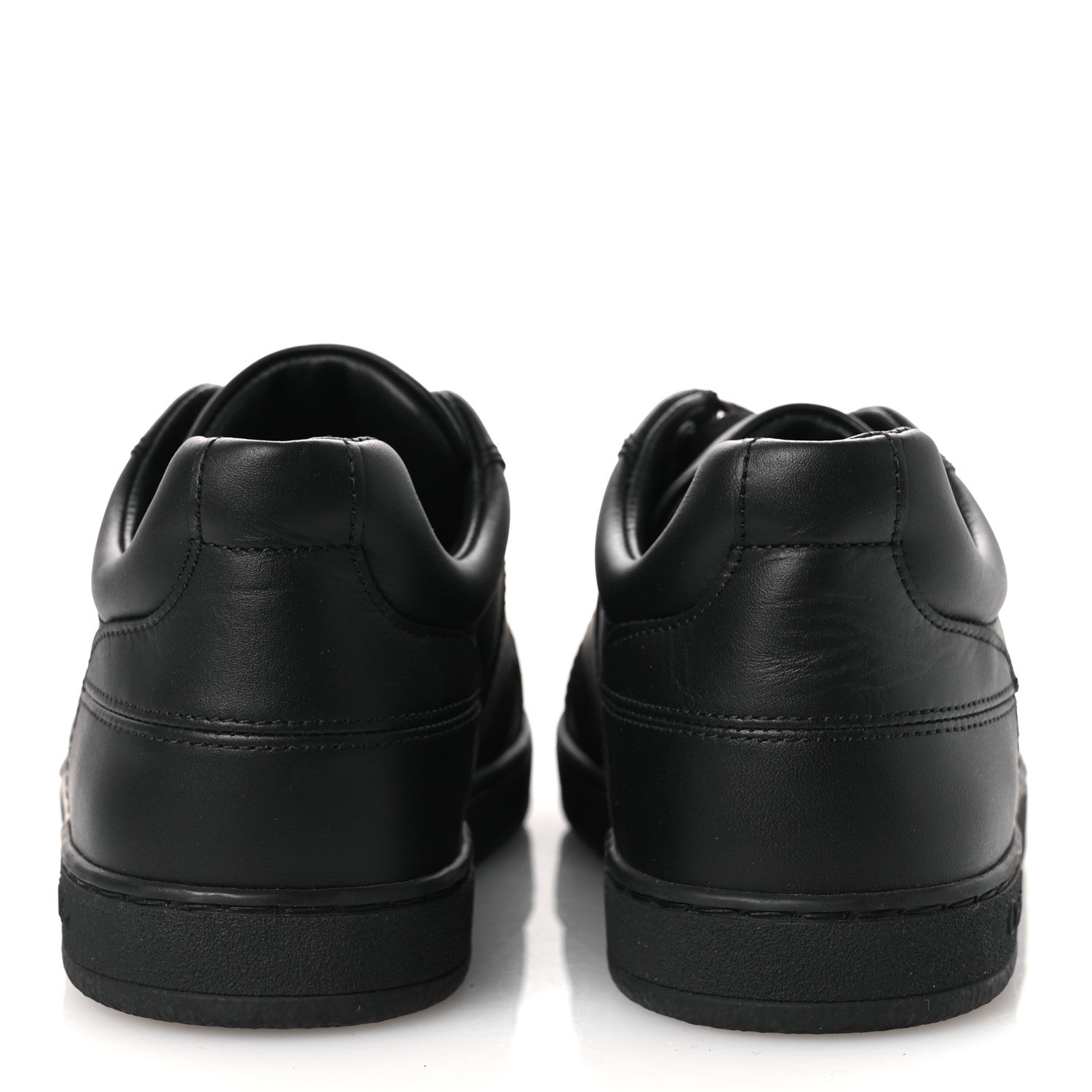 Christian Dior Calfskin Suede Logo Sneakers 36.5 Black 6 of 12