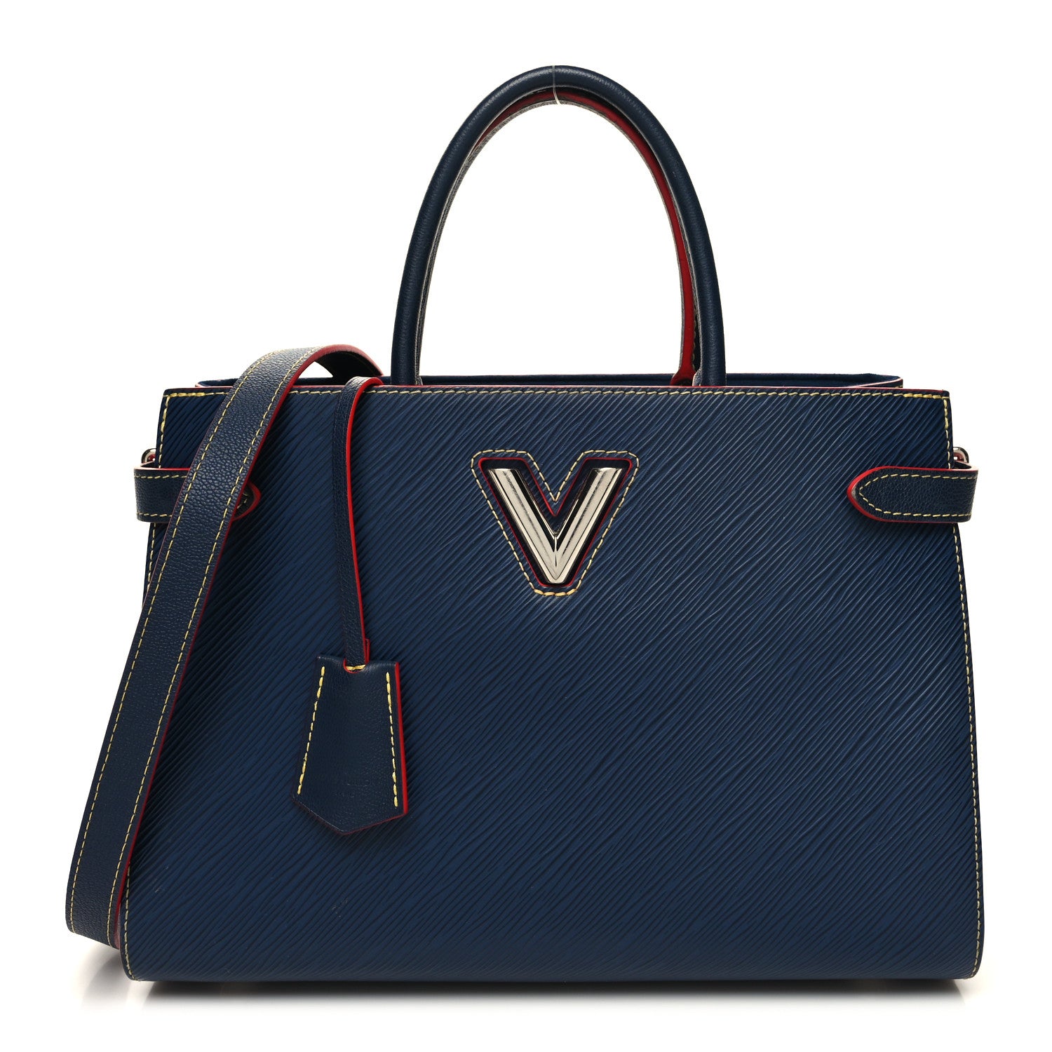 Louis Vuitton Epi Twist Tote Indigo 1 of 12