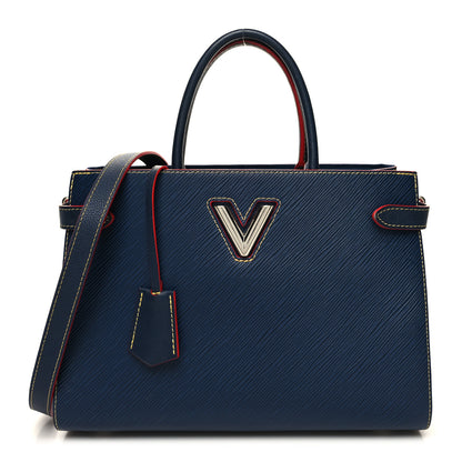 Louis Vuitton Epi Twist Tote Indigo 1 of 12