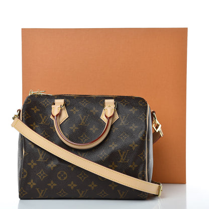 Louis Vuitton Monogram Speedy Bandouliere 25 11 of 11